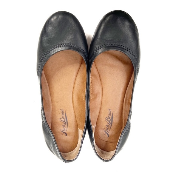 LUCKY BRAND “Emmie” Round Toe Ballet Flats - Picture 5 of 8